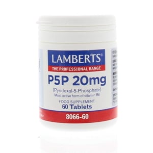 Lamberts - Vitamine B6 (P5P) 20 mg