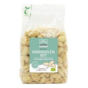 Mattisson Healthstyle Amandelen wit geblancheerd bio Mattisson Healthstyle Amandelen wit geblancheerd bio afbeelding