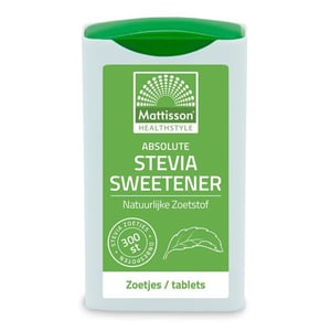 Mattisson Healthstyle Stevia sweetener zoetjes/tablets afbeelding