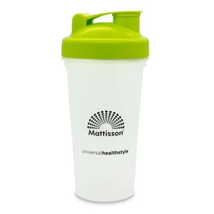 Mattisson Healthstyle Shake beker limegreen 600 ml BPA vrij Mattisson Healthstyle Shake beker limegreen 600 ml BPA vrij afbeelding