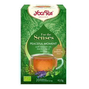Yogi Tea Tea for the senses peaceful moment Yogi Tea Tea for the senses peaceful moment afbeelding