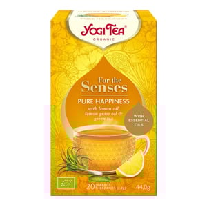 Yogi Tea Tea for the senses pure happiness Yogi Tea Tea for the senses pure happiness afbeelding