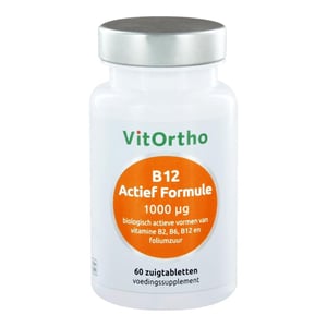 Vitortho - B12 Actief formule 1000 mcg