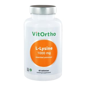 Vitortho L-lysine 1000 mg afbeelding