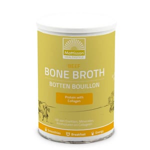 Mattisson Healthstyle Beef bone broth botten bouillon afbeelding