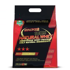 Stacker Europe efedra vrij 100% Natural Whey Vanille Stacker Europe efedra vrij 100% Natural Whey Vanille afbeelding