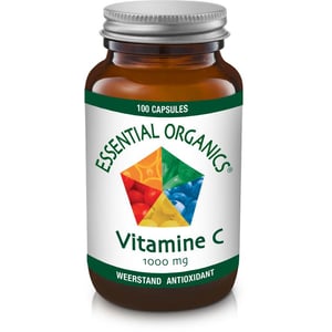 Essential Organics Vitamine C 1000 mg Essential Organics Vitamine C 1000 mg afbeelding