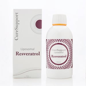 Curesupport Liposomal resveratrol 200 mg Curesupport Liposomal resveratrol 200 mg afbeelding