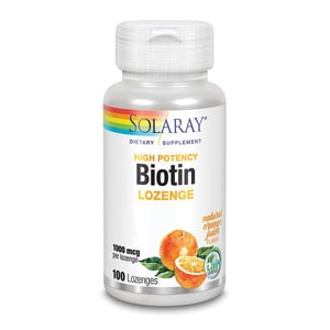 Solaray Biotine 1000 mcg Solaray Biotine 1000 mcg afbeelding
