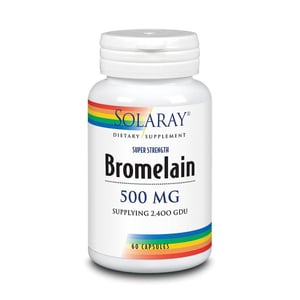 Solaray Bromelaine 500 mg Solaray Bromelaine 500 mg afbeelding