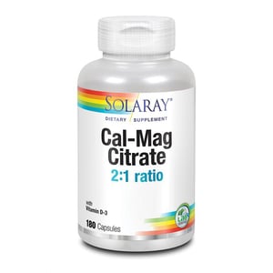 Solaray Calcium magnesium citraat 2:1 Vitamine D3 afbeelding