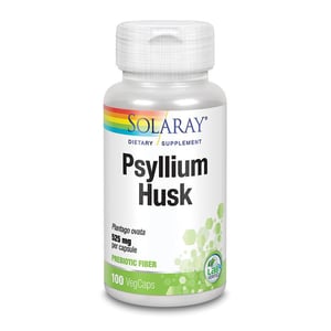 Solaray Psyllium Vezels 525 mg Solaray Psyllium Vezels 525 mg afbeelding