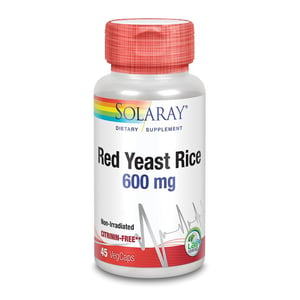 Solaray Rode Gist Rijst 600 mg afbeelding
