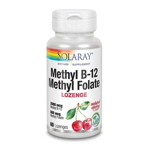 Solaray Vitamine B12 & Folaat Solaray Vitamine B12 & Folaat afbeelding