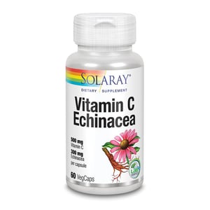 Solaray Vitamine C & Echinacea afbeelding