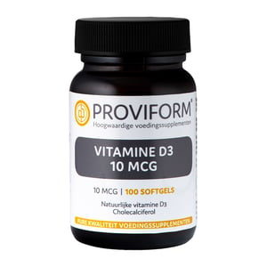 Proviform Vitamine D3 10 mcg afbeelding