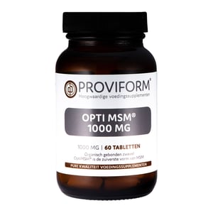 Proviform Opti MSM 1000 mg afbeelding