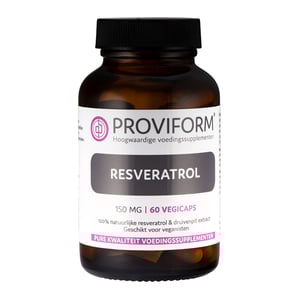 Proviform Resveratrol 150 mg Proviform Proviform Resveratrol 150 mg Proviform afbeelding