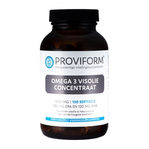 Proviform - Omega 3 visolie concentraat 1000 mg