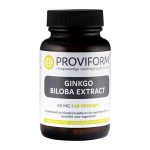 Proviform Ginkgo biloba 60 mg afbeelding