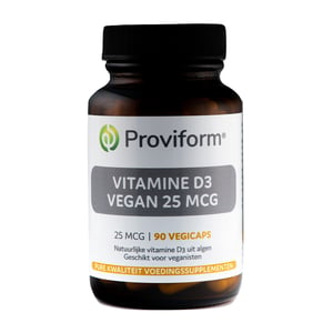 Proviform - Vitamine D3 25mcg vegan