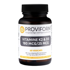 Proviform Vitamine K2 180 mcg & D3 25 mcg afbeelding