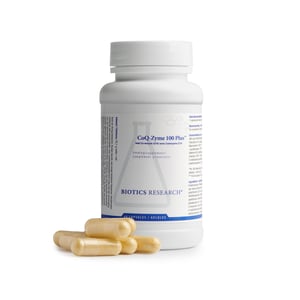 Biotics CoQ zyme 100 plus 100 mg Biotics CoQ zyme 100 plus 100 mg afbeelding