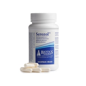 Biotics Serozol (met 5-HTP en saffraan extract) Biotics Serozol (met 5-HTP en saffraan extract) afbeelding