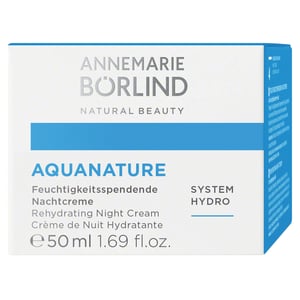Annemarie Borlind Aquanature hydraterende nachtcreme afbeelding