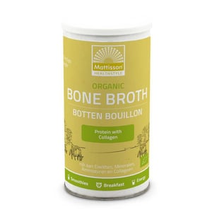 Mattisson Healthstyle Organic bone broth botten bouillon afbeelding