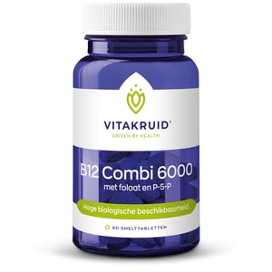 Vitakruid - B12 Combi 6000 met folaat & P5P