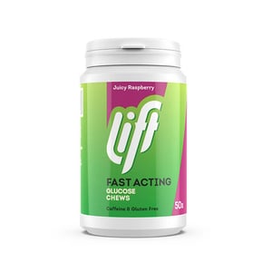 Glucotabs Framboos navulpot Glucotabs Framboos navulpot afbeelding