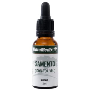 Nutramedix Samento cat's claw toa-vrij Nutramedix Samento cat's claw toa-vrij afbeelding