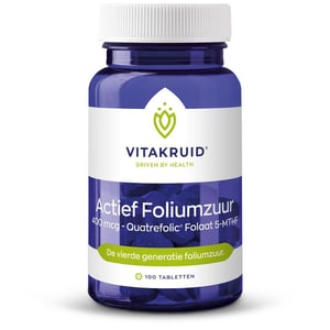 Vitakruid Actief Foliumzuur 400 mcg afbeelding