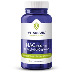 Vitakruid - NAC 600 mg N-Acetyl-L-Cysteine