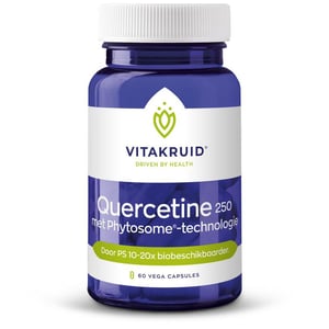 Vitakruid - Quercetine 250 met Phytosome Technologie