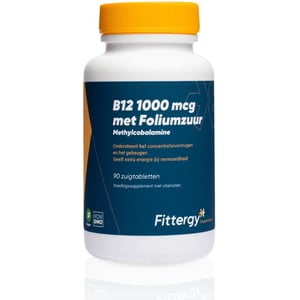 Fittergy - B12 1000 mcg Methylcobalamine