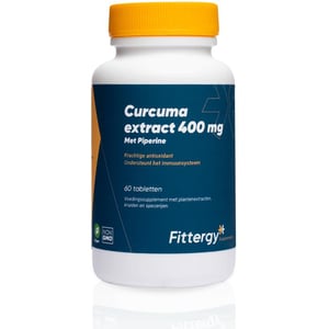Fittergy Curcuma Extract 400 mg Fittergy Curcuma Extract 400 mg afbeelding
