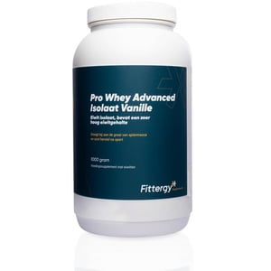 Fittergy Pro Whey Advanced Isolate Vanille afbeelding