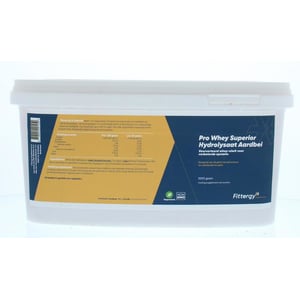 Fittergy Pro Whey Superior Hydrolysate Aardbei Fittergy Pro Whey Superior Hydrolysate Aardbei afbeelding