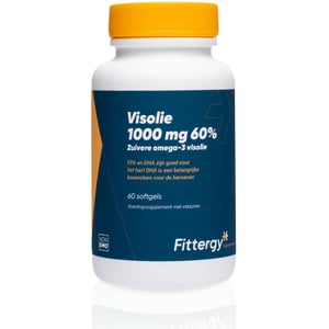 Fittergy Visolie 1000 mg 60% afbeelding