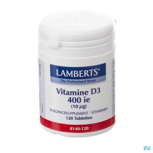 Lamberts Vitamine D3 400IE afbeelding