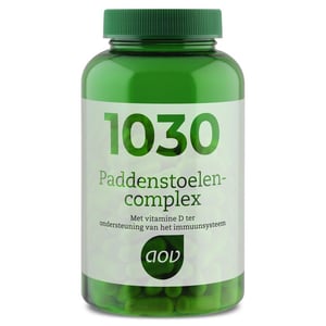 AOV Voedingssupplementen 1030 Paddenstoelencomplex AOV Voedingssupplementen 1030 Paddenstoelencomplex afbeelding