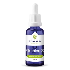Vitakruid - Vitamine D3 Druppels 25 mcg / 1000 IE