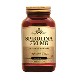 Solgar Vitamins Spirulina 750 mg afbeelding