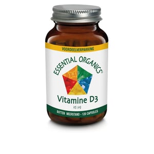 Essential Organics Vitamine D3 25 mcg afbeelding