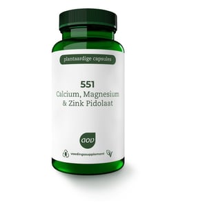 AOV Voedingssupplementen 551 Calcium Magnesium Zink Pidolaat afbeelding