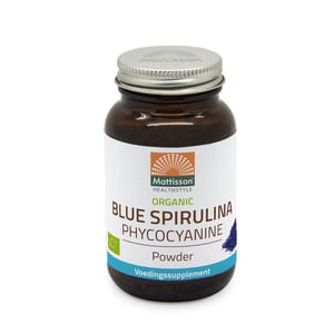 Mattisson Healthstyle Bio Blue Spirulina Phytoblue Phycocyanin Powder afbeelding
