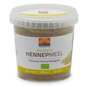 Mattisson Healthstyle Biologische Hennepmeel Mattisson Healthstyle Biologische Hennepmeel afbeelding