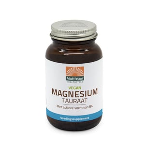 Mattisson Healthstyle Magnesium Tauraat Vegan afbeelding